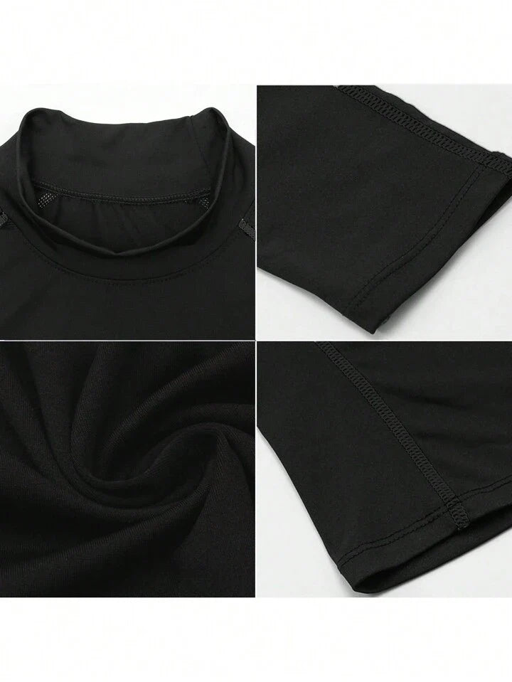 Quick Dry Compression Long Sleeve Sports Shirt