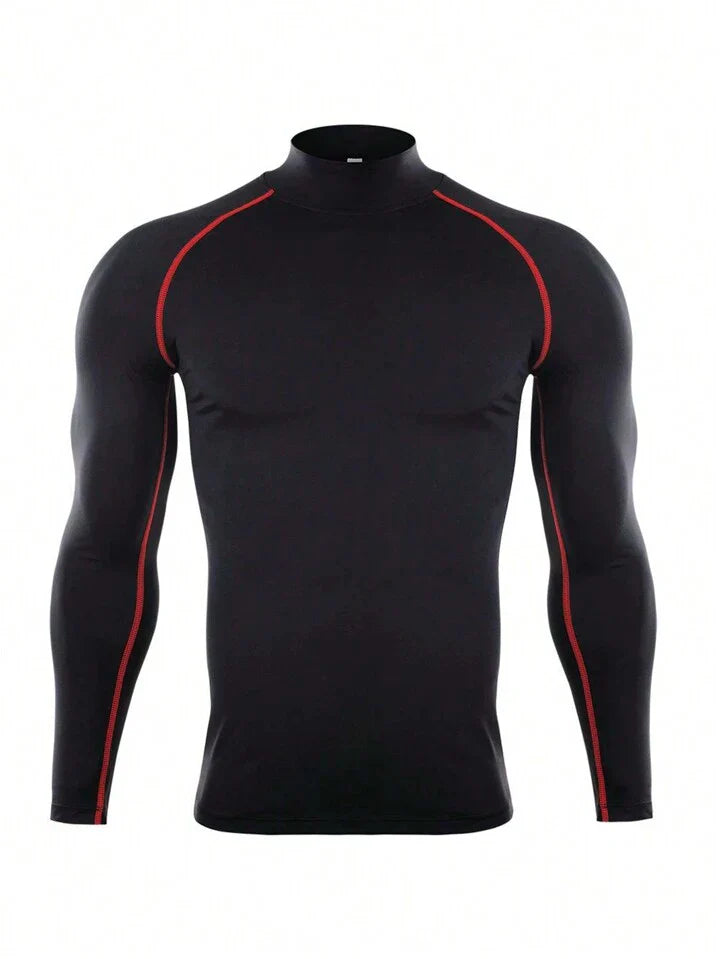 Fitness Men Sports Tee for Workout & Compression