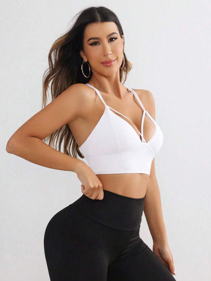 Plain And Simple Daily Sports Bra
