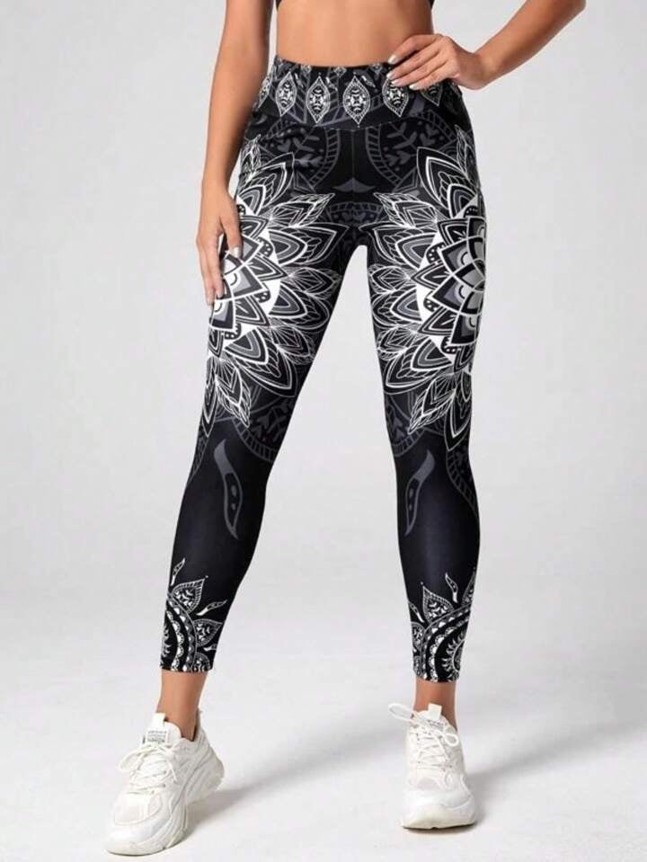 Compression Workout Leggings -  Tummy Control & Butt Lifting
