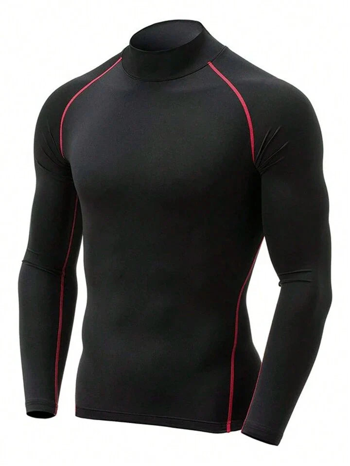 Fitness Men Sports Tee for Workout & Compression