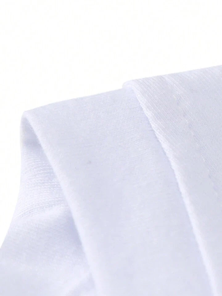 Men's Letter Printed T-Shirt